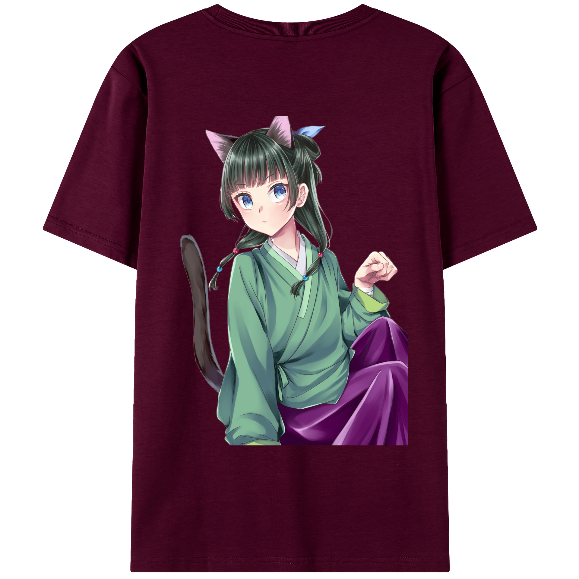 （画像用） 薬屋のひとりごと The Apothecary Diaries レディース半袖Tシャツ(バックプリント)